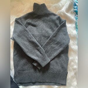 H&M dark grey Wool long Sweater